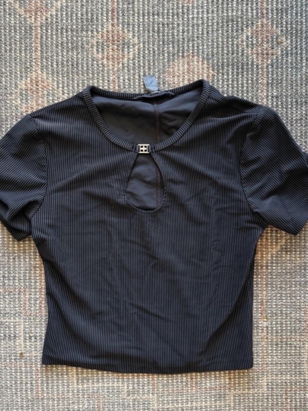 Ksubi charmed keyhole black t-shirt